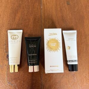 4 new lotion tube set *includes Gucci, Black Optum, Jean Paul and Daisy*